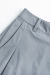 SWAYING/KNIT cotton wide-leg pants SW24SS3B60 gray blue
